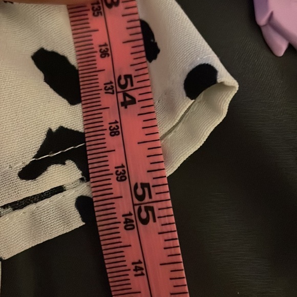 Black and White spaghetti strap sundress. - Picture 5 of 7